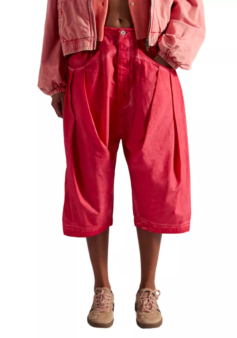 Sundry Cropped Harem Pants | Belk