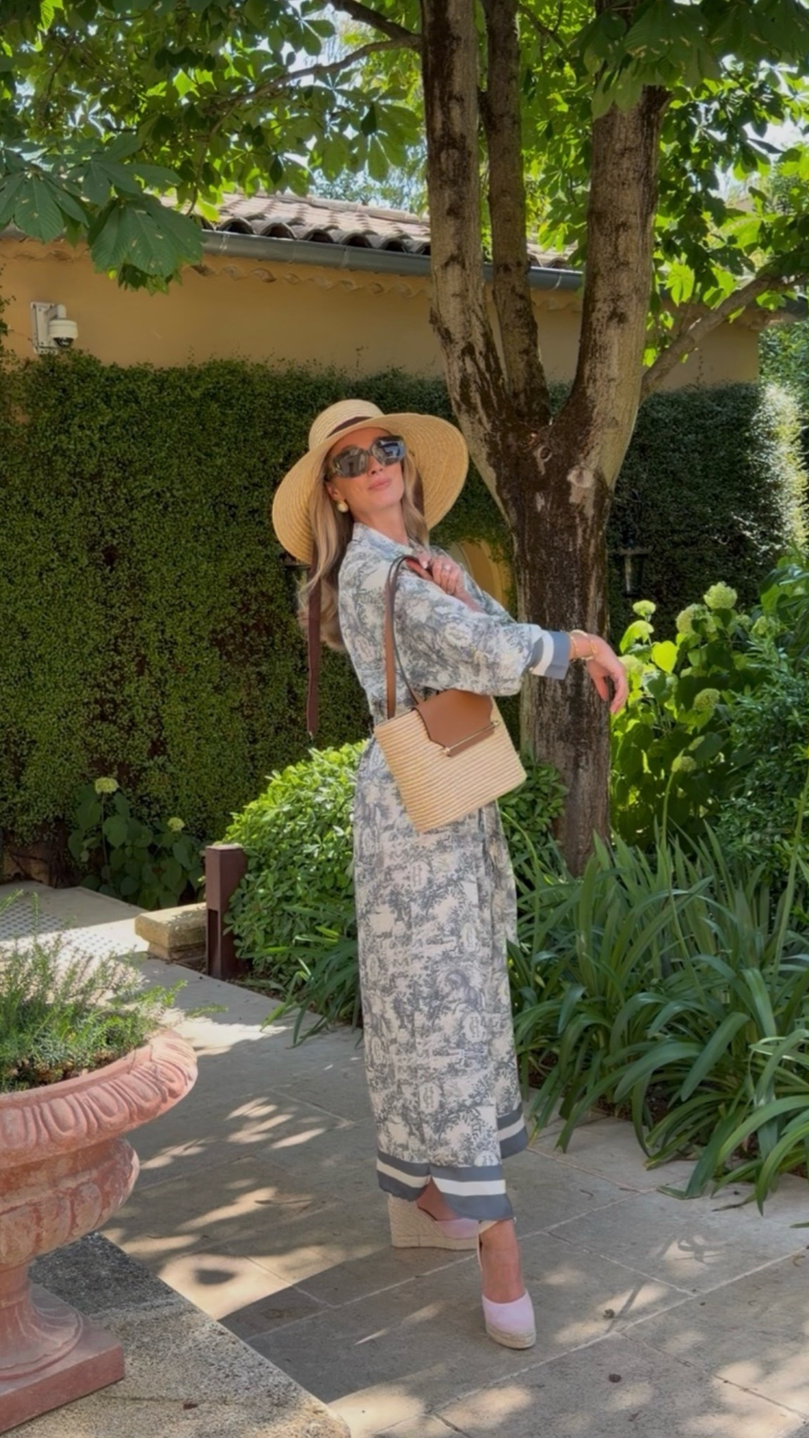 The perfect chic outfit for the south of France 🫶🏼 Holiday style, maxi dress, Euro summer wardrobe, straw wardrobe and accessories 🍓

#LTKsummer #LTKluxury #LTKdresses
