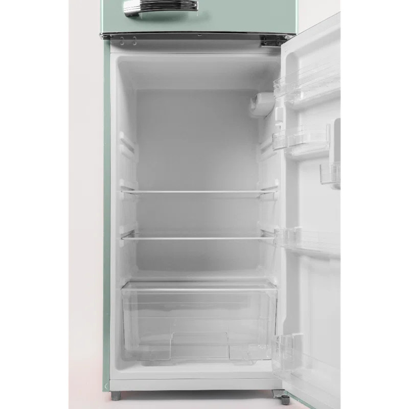 Frigidaire FRIGIDAIRE 7.5 Cu. Ft. Capacity Retro Fridge Freezer Combo, Apartment Size & Reviews |... | Wayfair North America
