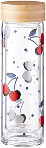 KATE SPADE Vintage Cherry Dot Water Bottle, 1.15 LB, Clear | Amazon (US)
