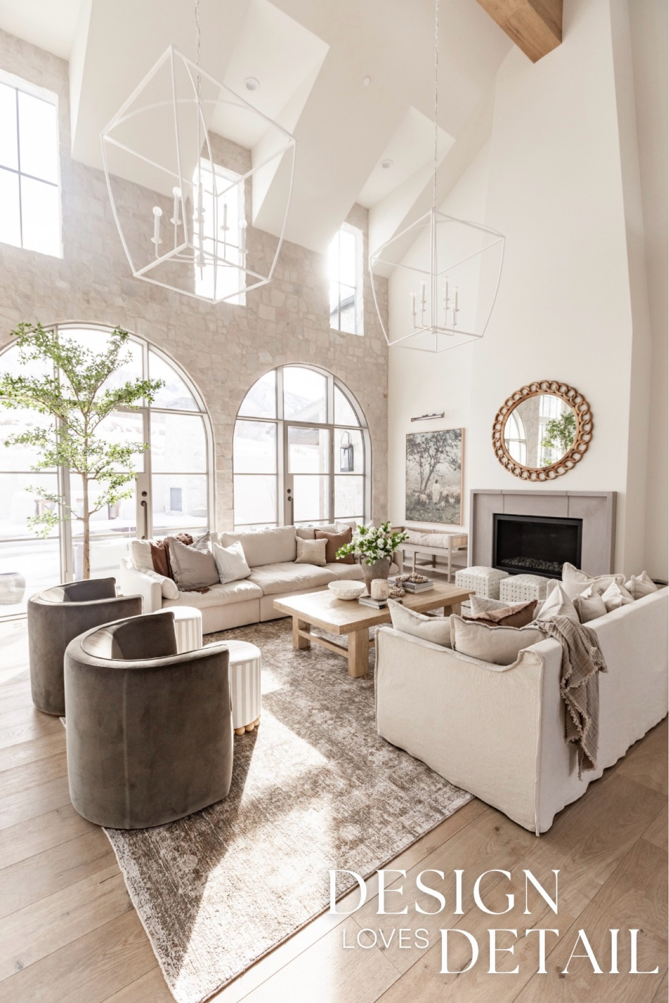 Sooo excited about our living room update!! Had so much fun with this. It all started when I found the perfect rug from @wayfair! Shop all my faves from this space right here. 

#wayfairpartner #wayfair

#LTKHome #LTKSeasonal #LTKSaleAlert