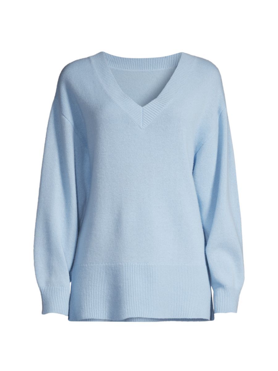 V-Neck Cashmere & Wool-Blend Sweater | Saks Fifth Avenue