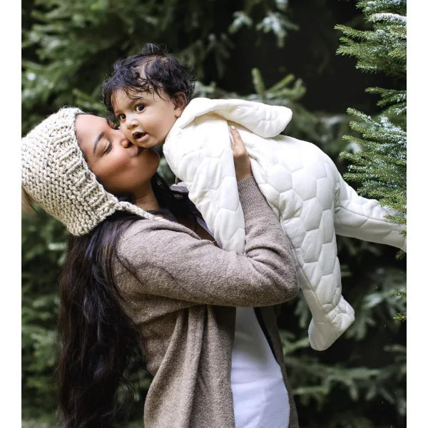 Honeycomb Quilted Bunting | Burts Bees Baby