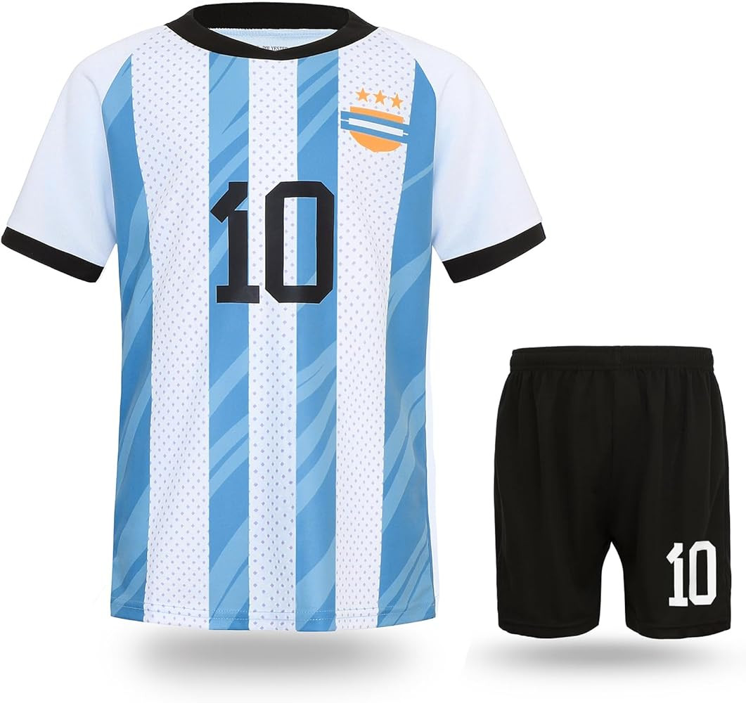 Soccer Jerseys for Kids Boys Girls Youth for Sport Football Training Uniform Soccer Fans Shirt Gi... | Amazon (US)