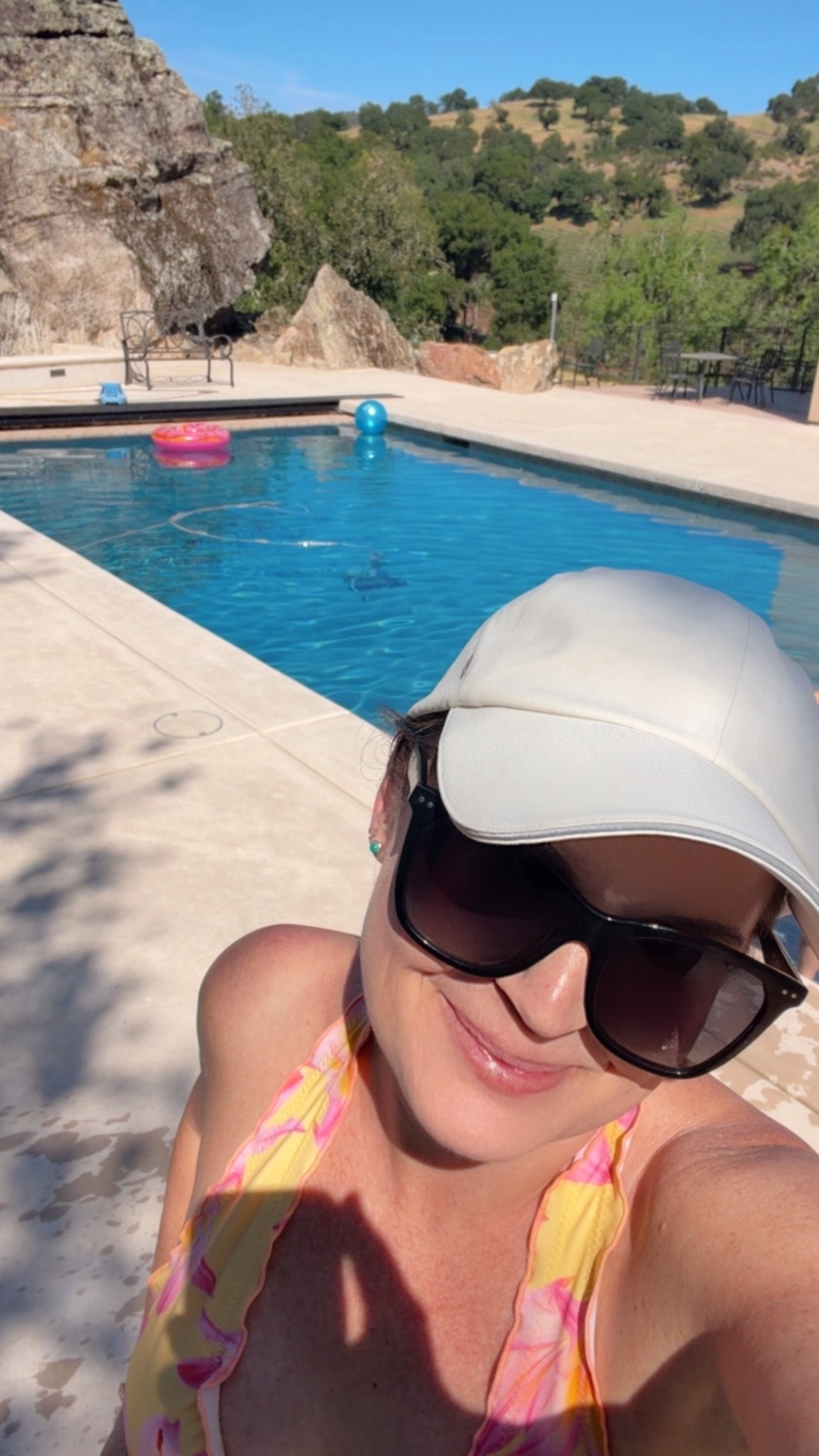 Perfect poolside cap. Lululemon 