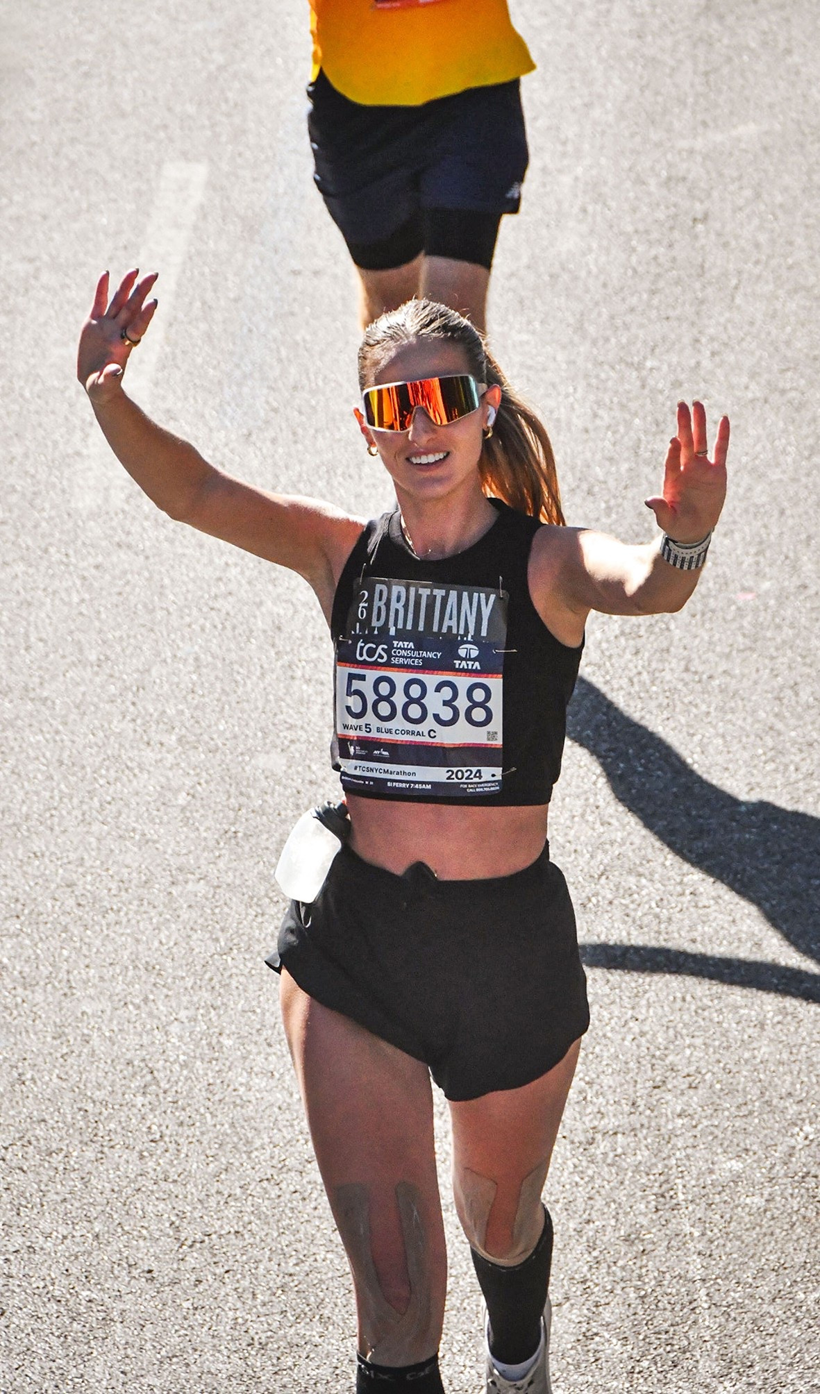 NYRR TSC New York City Marathon 2024 fit  🏃‍♀️

Tank: Osaka World Tech Tank, 
Black, XS
(Osakaworld.com)

Shorts size XS
Feetures Socks size MED
Compression socks size S/M
ON size W8.5 / EU40 (0.5 sized up)

#LTKWorkouts #LTKRunning #LTKMarathon 

#LTKStyleTip #LTKActive