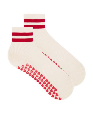 Striped Half Crew Grip Sock
                    
                    WellBeing + BeingWell | Revolve Clothing (Global)