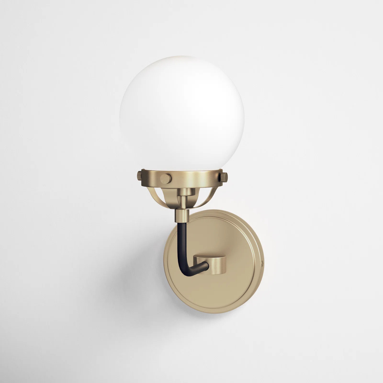 Newport 1 - Light Armed Sconce | Wayfair Professional