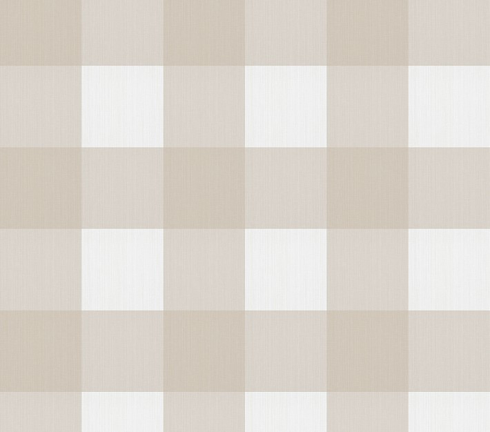 Wallpaperie Buffalo Check Wallpaper | Pottery Barn Kids