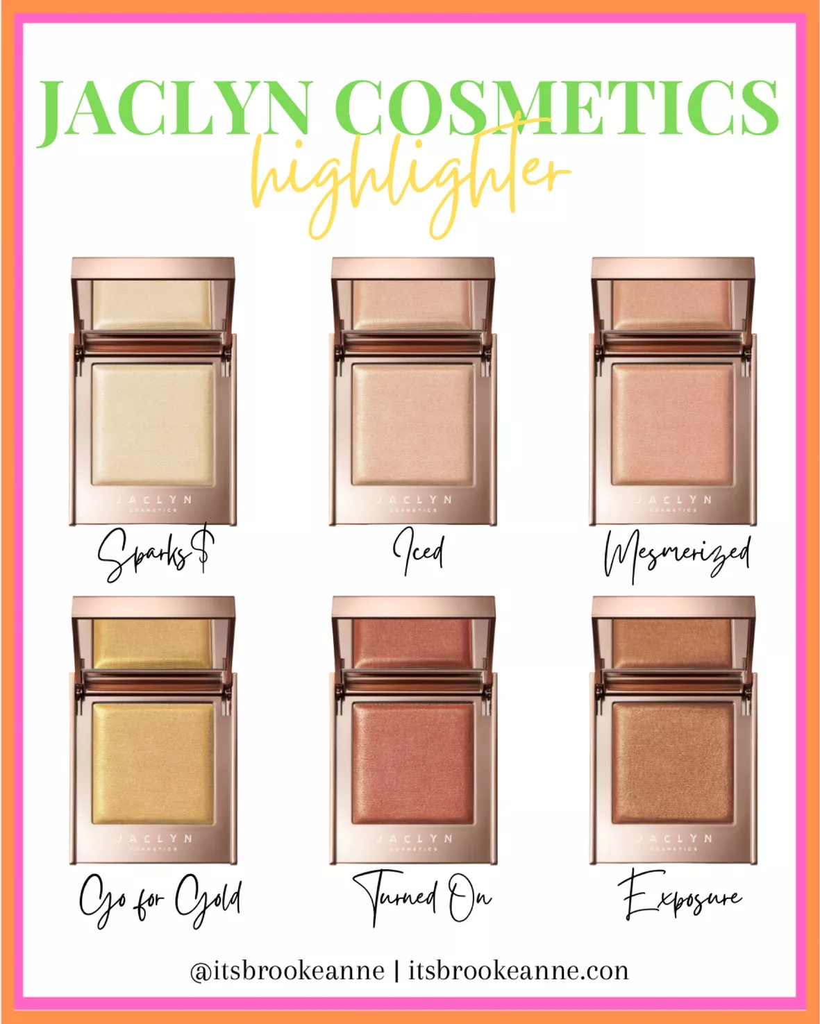 Jaclyn Hill Cosmetics - Accent Light Highlighter Palette (LE