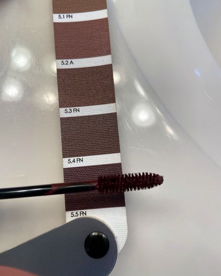 Affordable mahogany color mascara 🤯
#softautumn 5.5 FN (rich purple-brown color)

#LTKbeauty