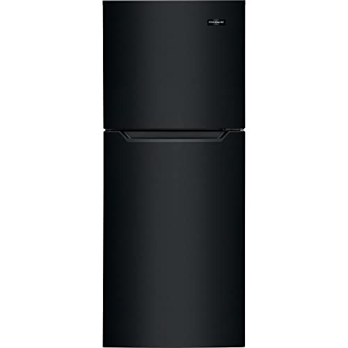 Frigidaire 11.6 Cu. Ft. Compact ADA Top Freezer Refrigerator in Black with Electronic Control Panel, Reversible Door Swing, ENERGY STAR | Amazon (US)