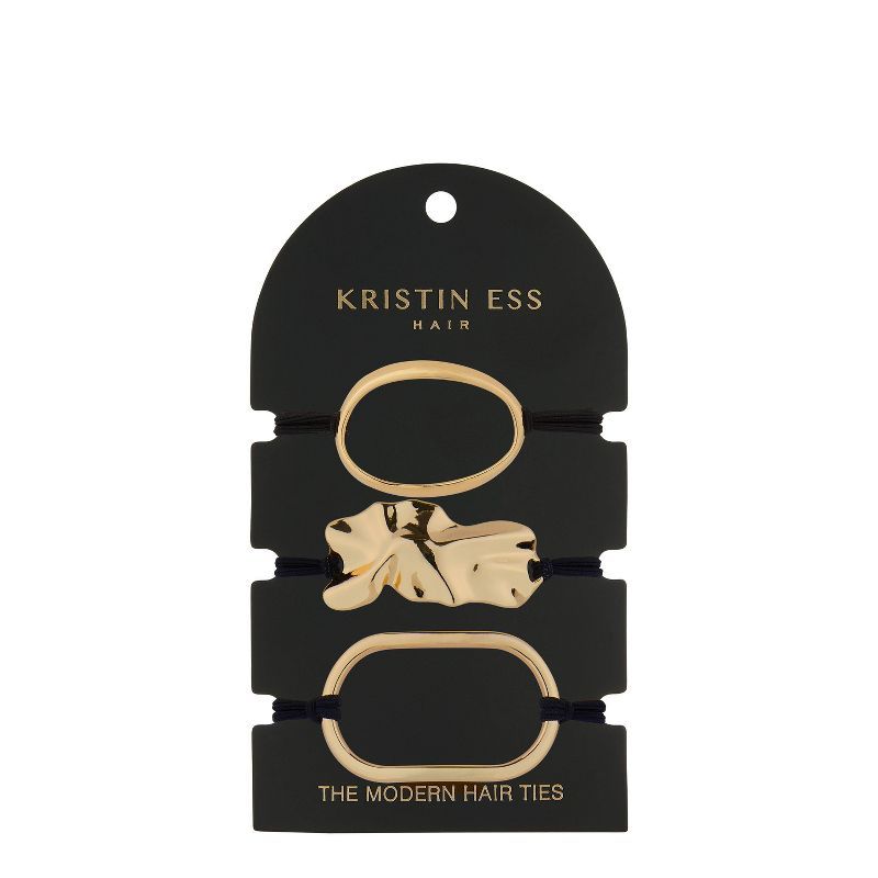 Kristin Ess The Modern Hair Ties - 3ct | Target