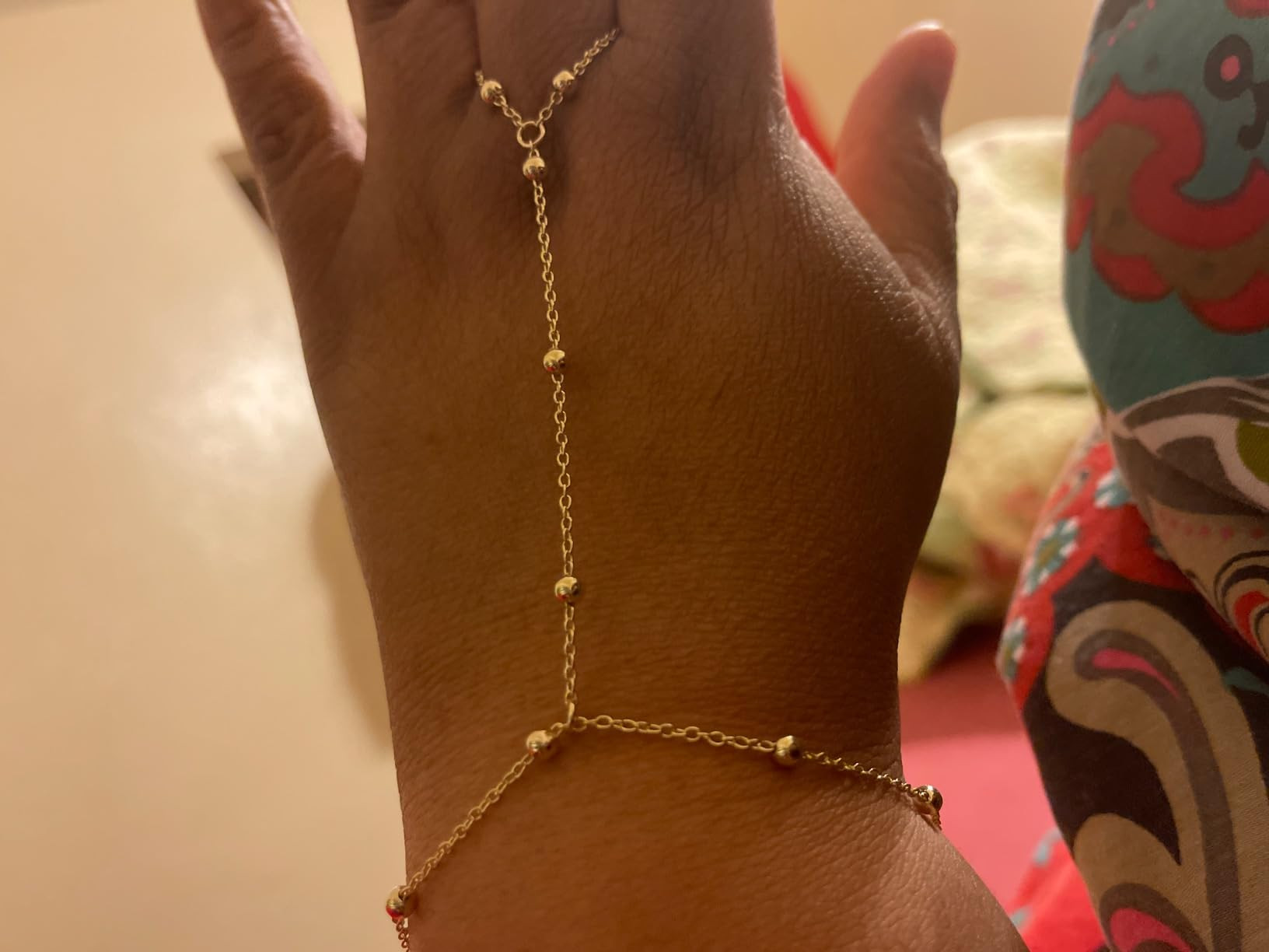 Reoxvo Dainty Bracelets for Women Trendy, Sterling Silver Plated Brass Link Chain Charm Bracelet ... | Amazon (US)