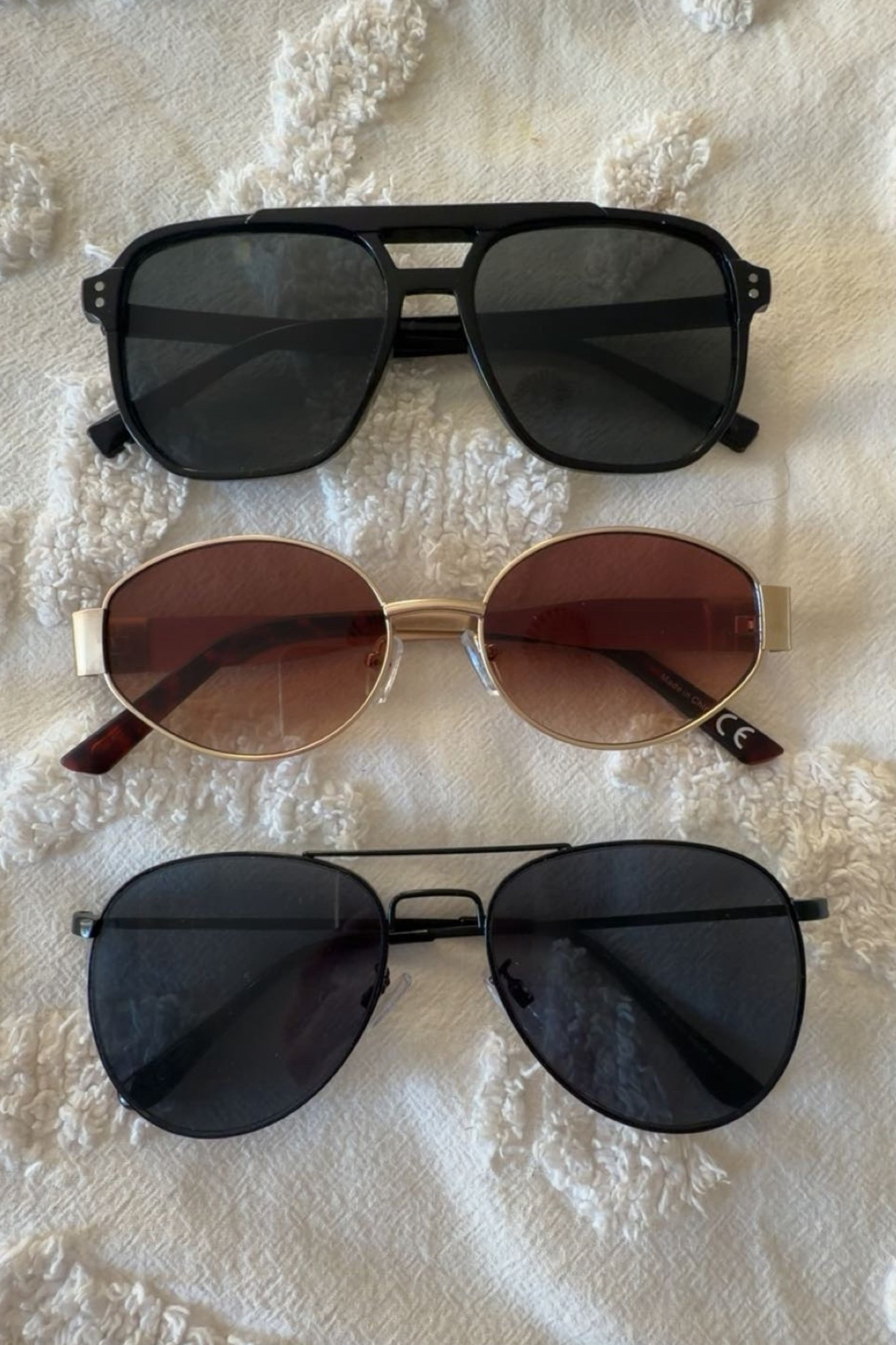 recent fav sunglasses!! i keep a pair in my car, in my bag, my room, and anywhere i can grab them! these are a few dif styles but i love them all. to make it all better, they are all affordable and on amazon! grab a pair!!

#ltkamazon #sunglasses #accessories #ltkfind #amazonfind #springwear #ltkspring  

#LTKdayinmylife #LTKU #LTKBeauty