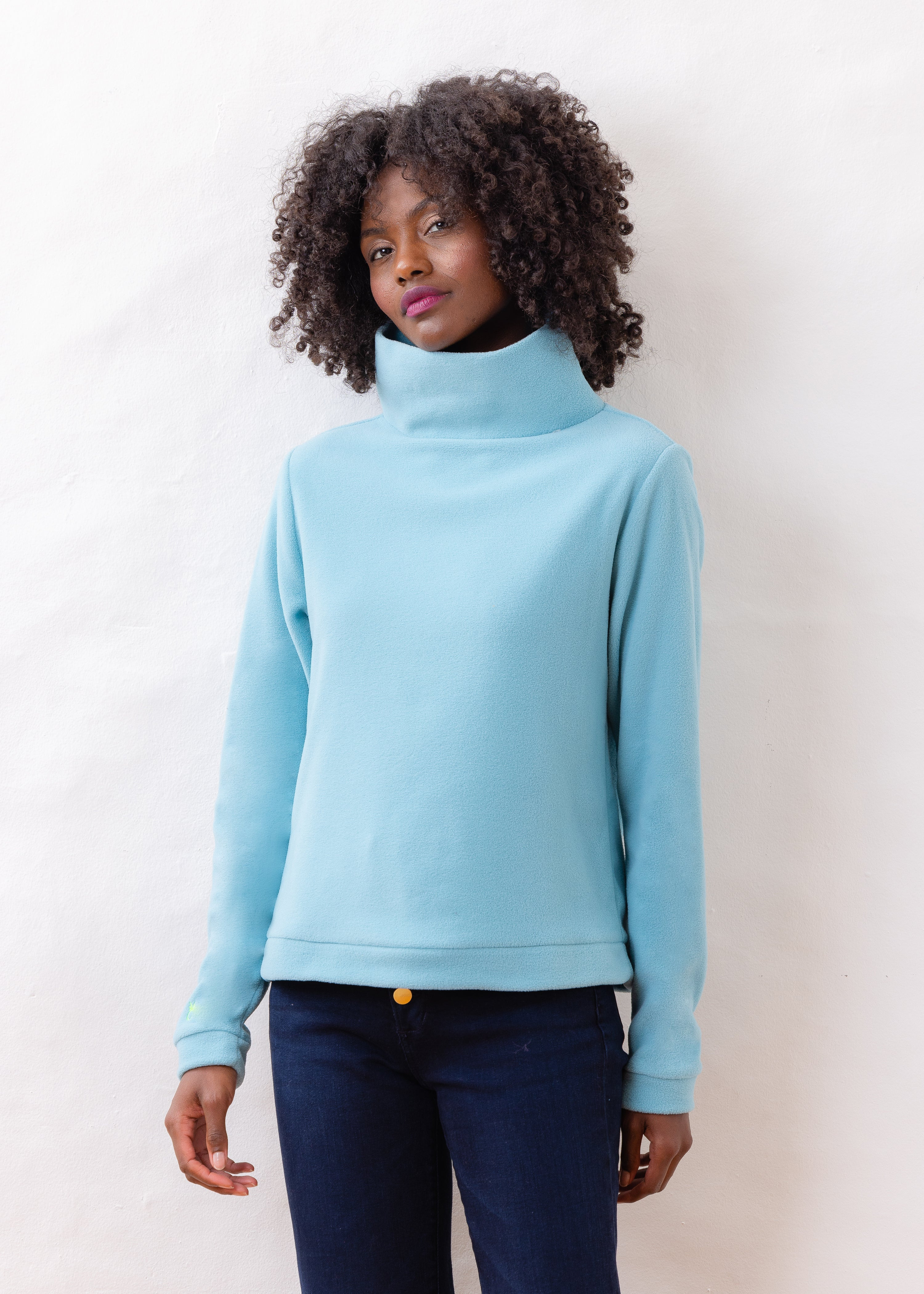 Park Slope Turtleneck (Nantucket Fog) | Dudley Stephens