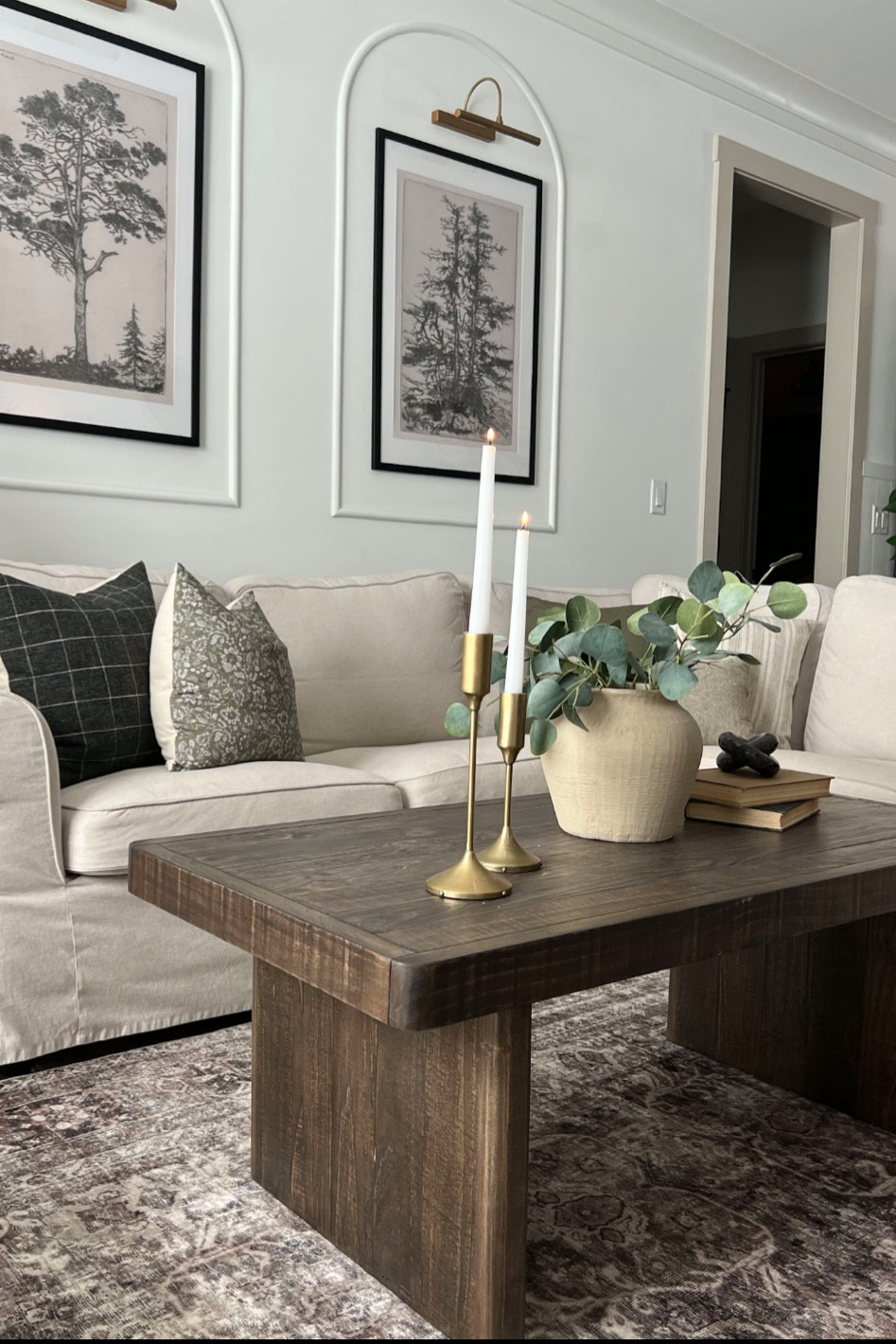 New coffee table! I’m loving the rich wood tone and it’s the perfect size for our living room! 

#LTKhome #LTKFind