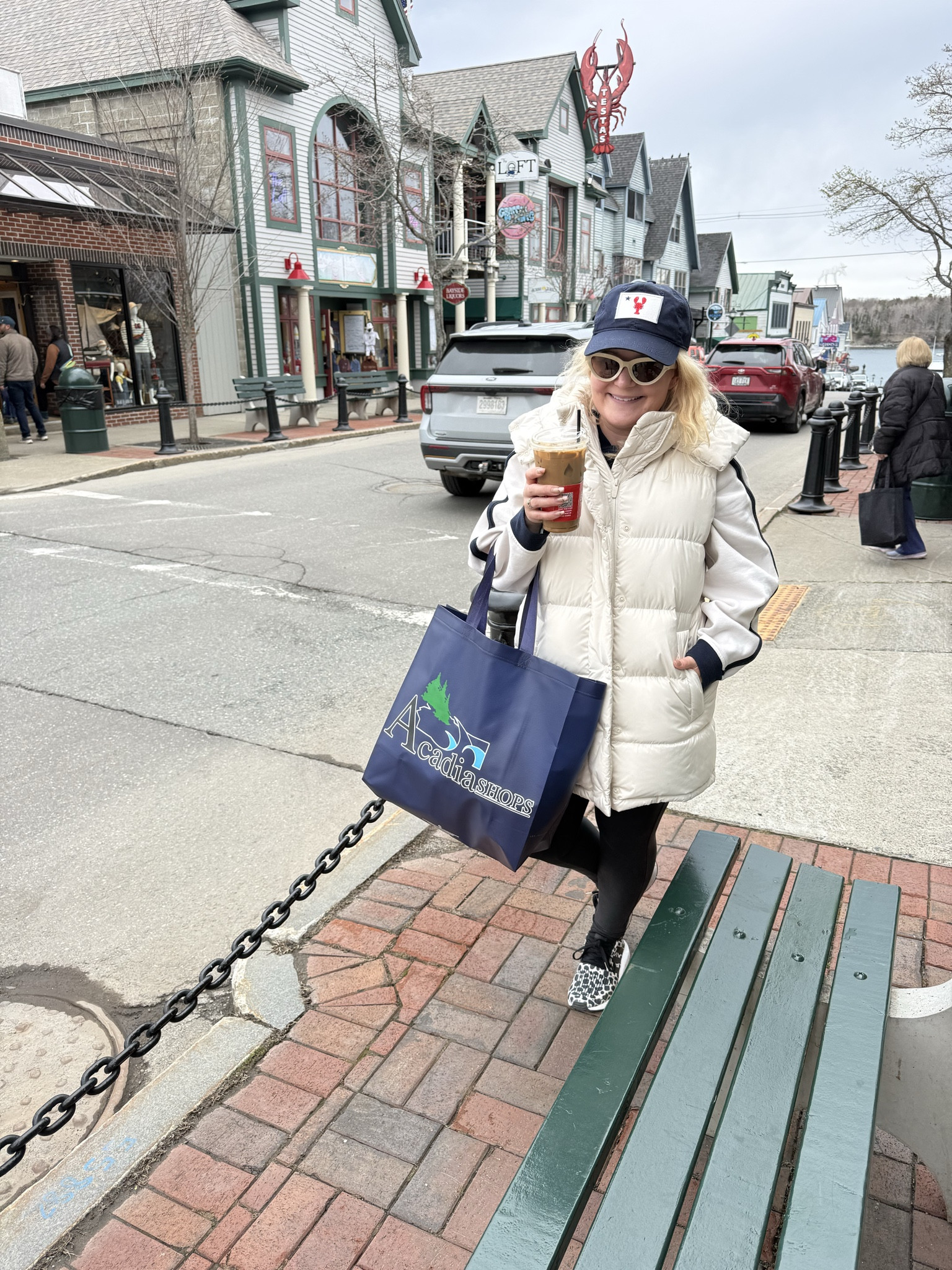 Shopping around Bar Harbor. One day it will be warm and then the next it will be chilly which is why I keep my puffer vest with me year round.

#LTKootd #LTKPetite #LTKTravel