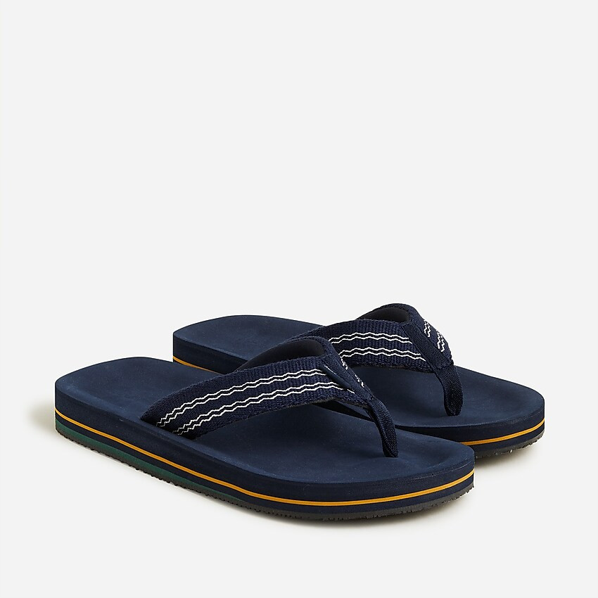 Striped flip-flops | J. Crew US