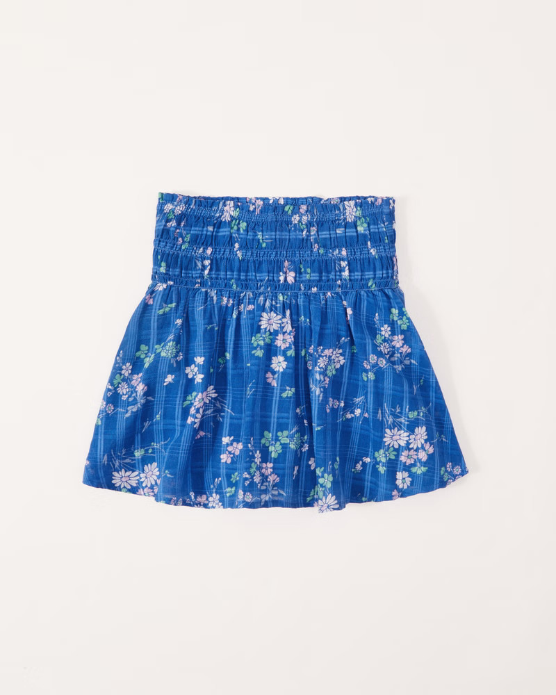 ruched waist skort | Abercrombie & Fitch (US)