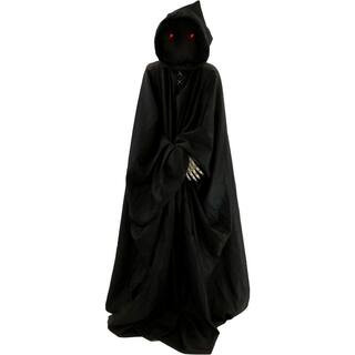 Haunted Hill Farm 72 in. Premium Halloween Animatronic Abigar The Lurching Demon Reaper by Tekky ... | The Home Depot