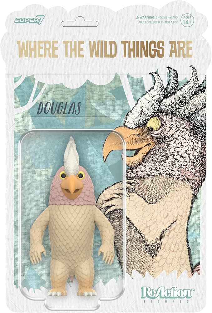 Super7 Where The Wild Things are Reaction Figures Wave 01 - Douglas (Monster) Action Figure | Amazon (US)