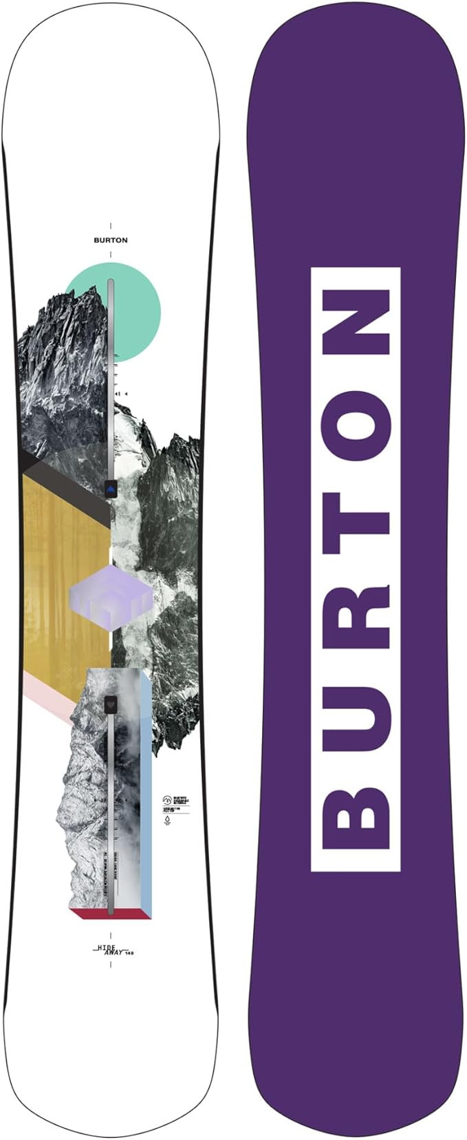 Women's Burton Hideaway Rocker Snowboard | Amazon (US)