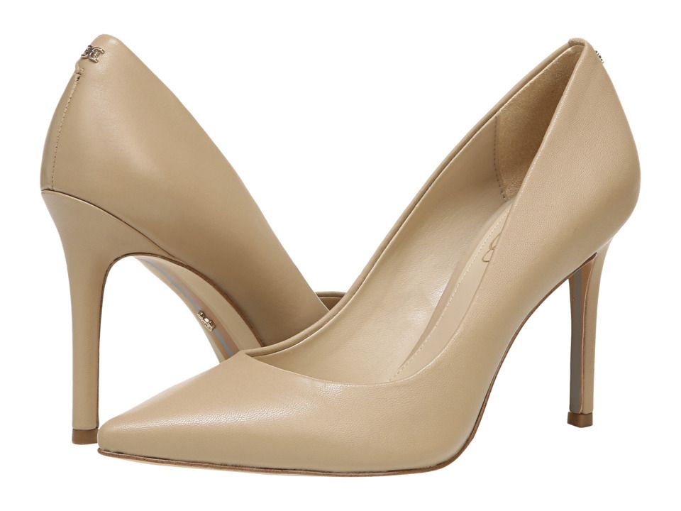Sam Edelman - Hazel (Classic Nude Nappa Leather) Women's Shoes | Zappos