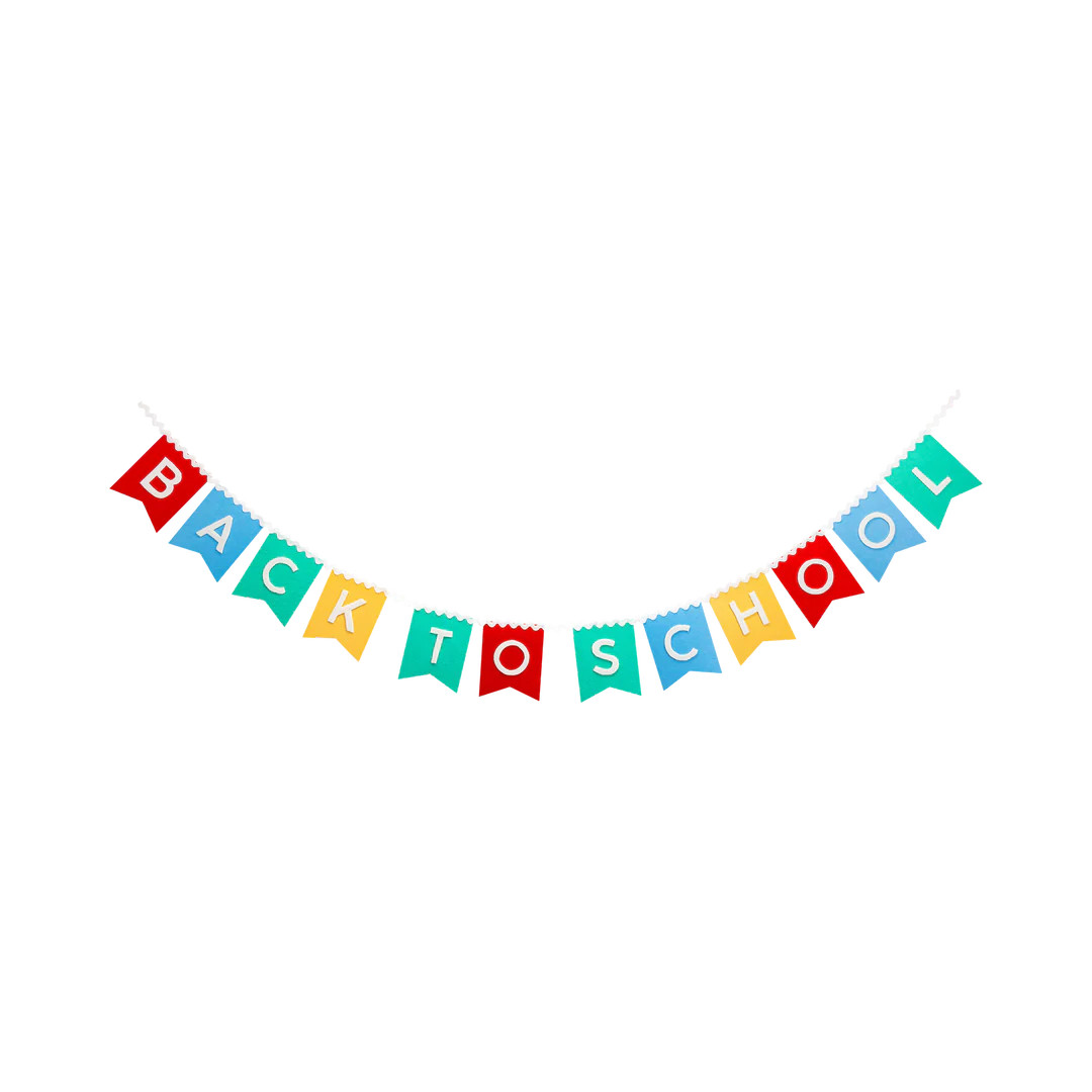 Back to School Felt Banner | My Mind's Eye
