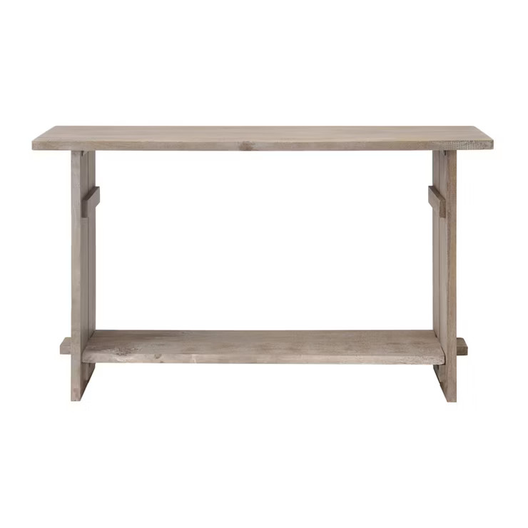 52" Castleton Mango Wood Console Driftwood - Alaterre Furniture | Target