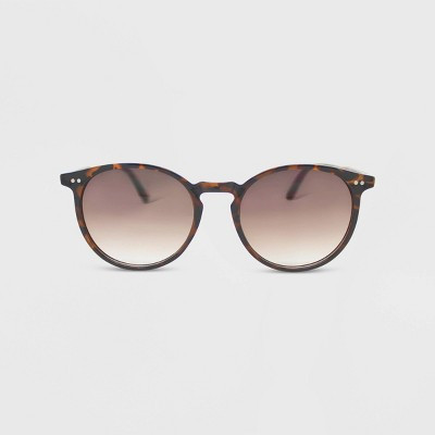 Women's Plastic Round Sunglasses - Wild Fable™ Brown | Target