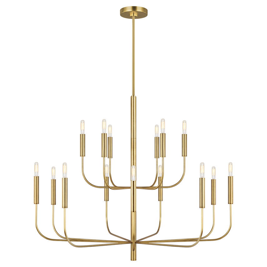 Brianna Large Two-Tier Chandelier | Visual Comfort
