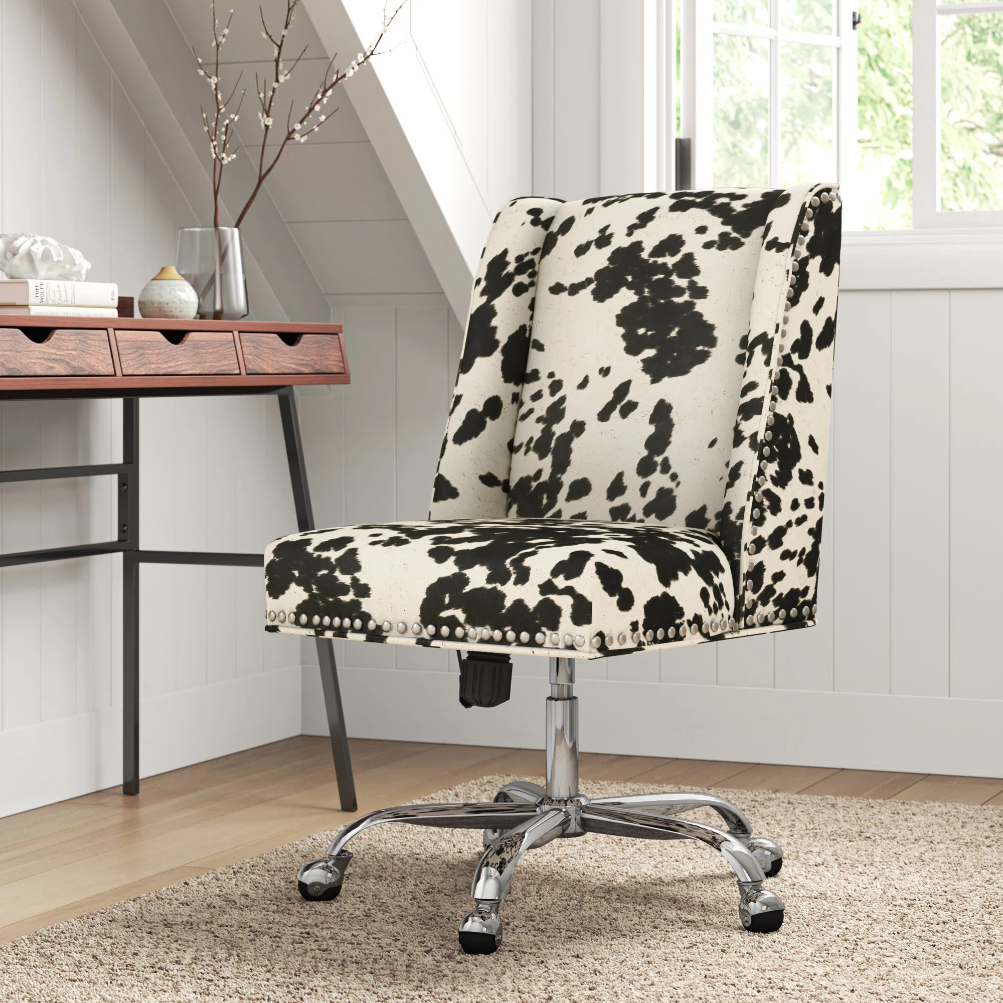 Dayton Adjustable Swivel and Tilt Task Chair with Casters | Wayfair North America