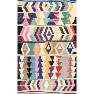 Ofelia Tribal Bohemian Multi 6 ft. x 9 ft. Area Rug | The Home Depot