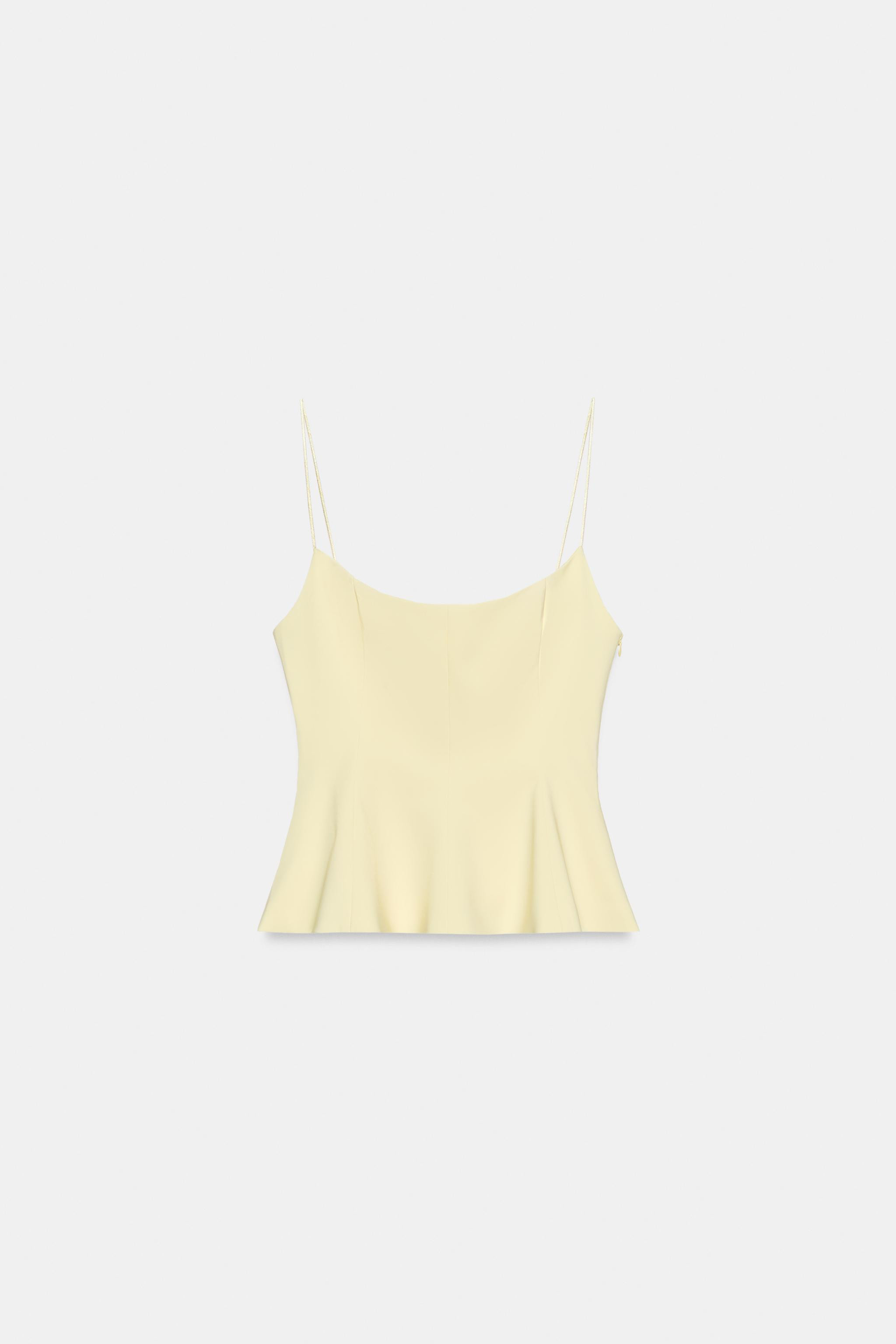 PEPLUM TOP | Zara AU