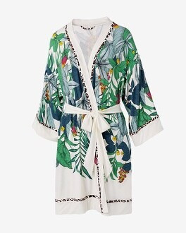 Short Piped Robe | Soma Intimates