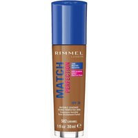 Rimmel London Match Perfection Foundation - Caramel | Look Fantastic (UK)