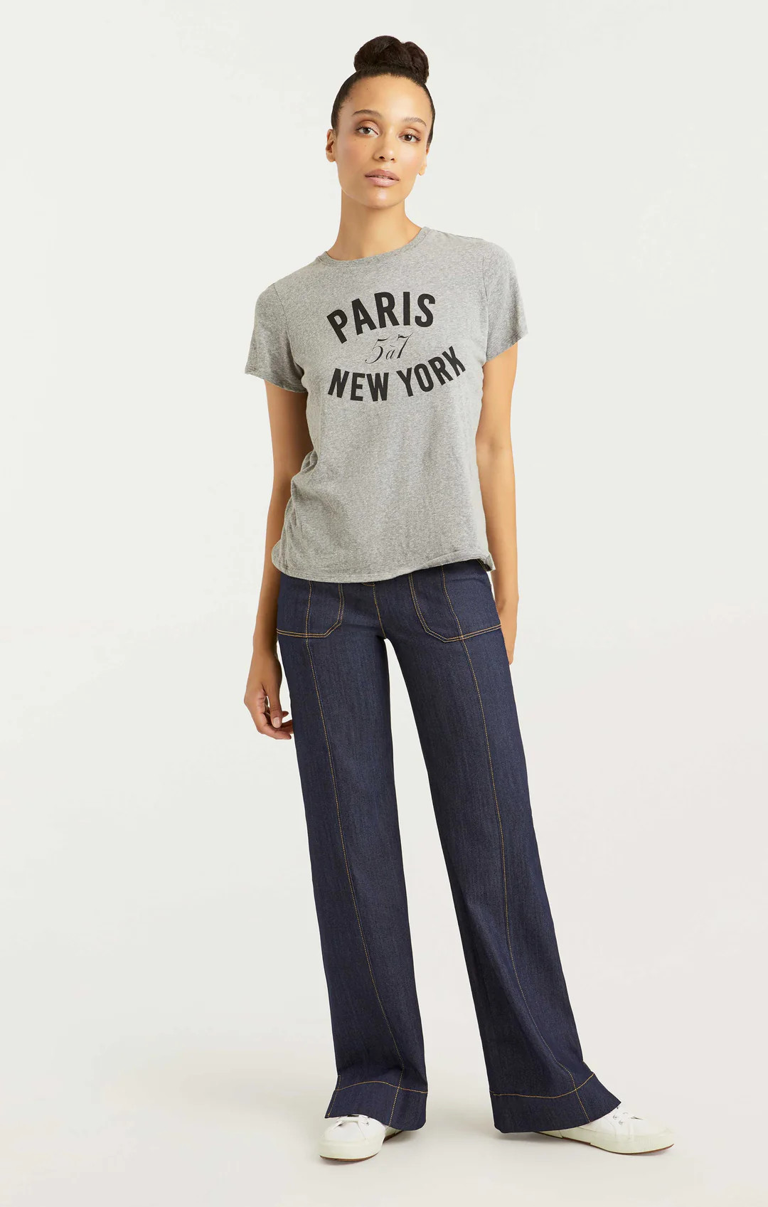 Paris New York Tee | Cinq à Sept