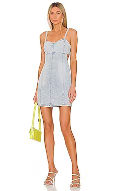 BLANKNYC Denim Cut Out Dress in Payback from Revolve.com | Revolve Clothing (Global)