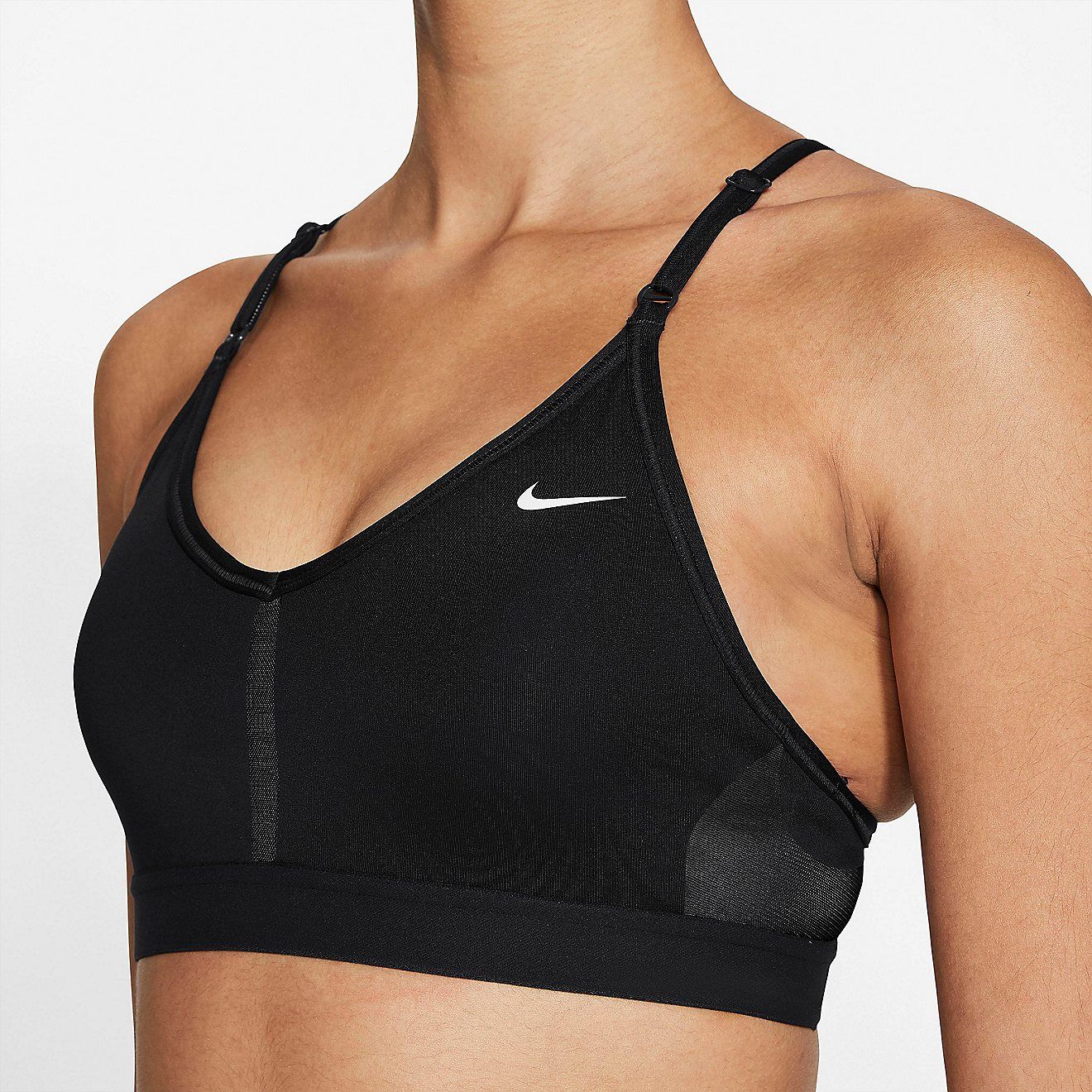 Nike™ Women's Indy V-Neck Low Support Sports Bra | Academy | Academy Sports + Outdoor Affiliate