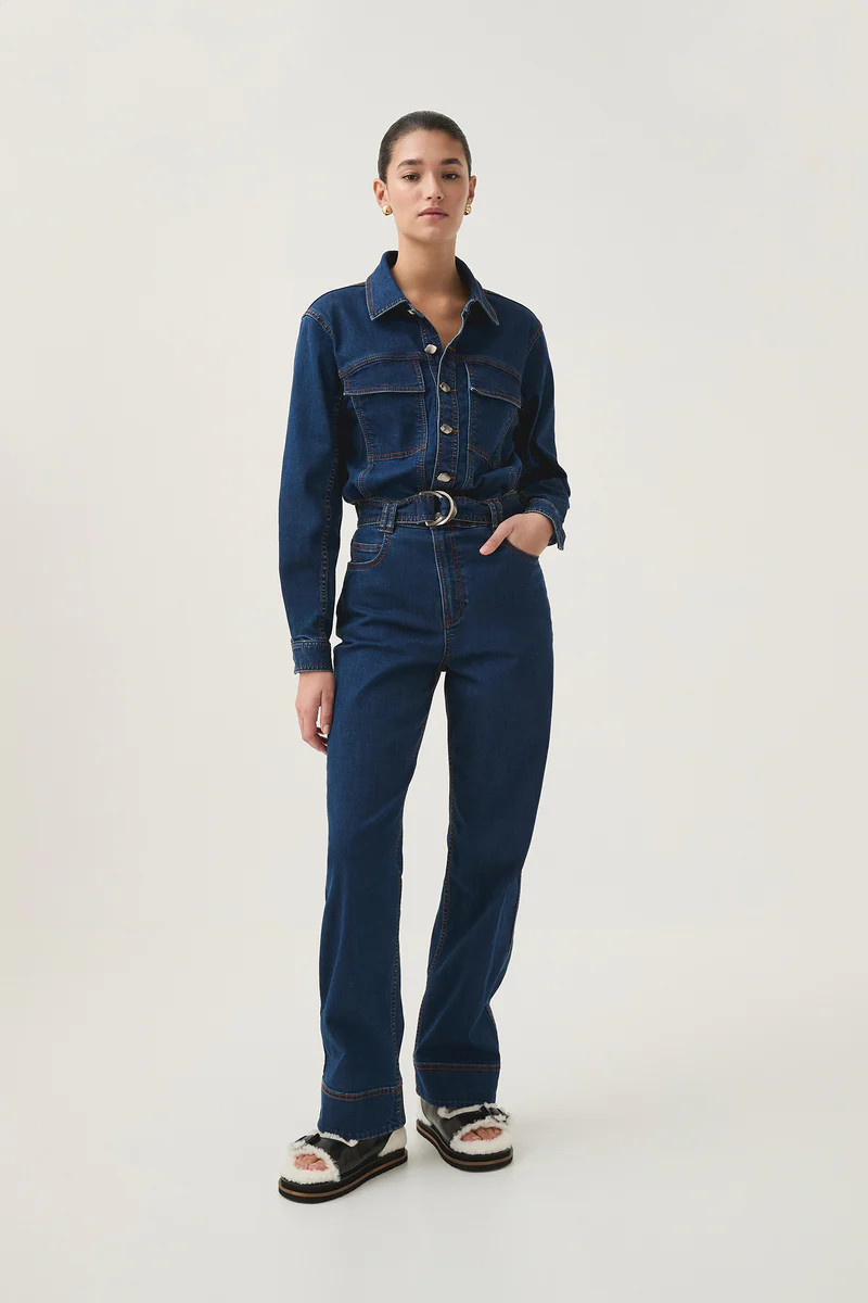 Neo Denim Jumpsuit | aje. (Australia and New Zealand)
