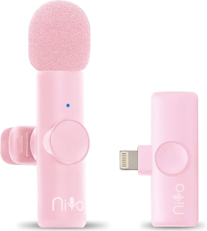 Niyo Wireless Lapel Microphone - Professional Video Recording Mic, Lightweight lapel Mic for iPho... | Amazon (US)
