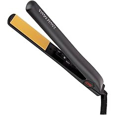CHI Original Ceramic Hair Straightening Flat Iron | 1" Plates | Black | Professional Salon Model ... | Amazon (US)