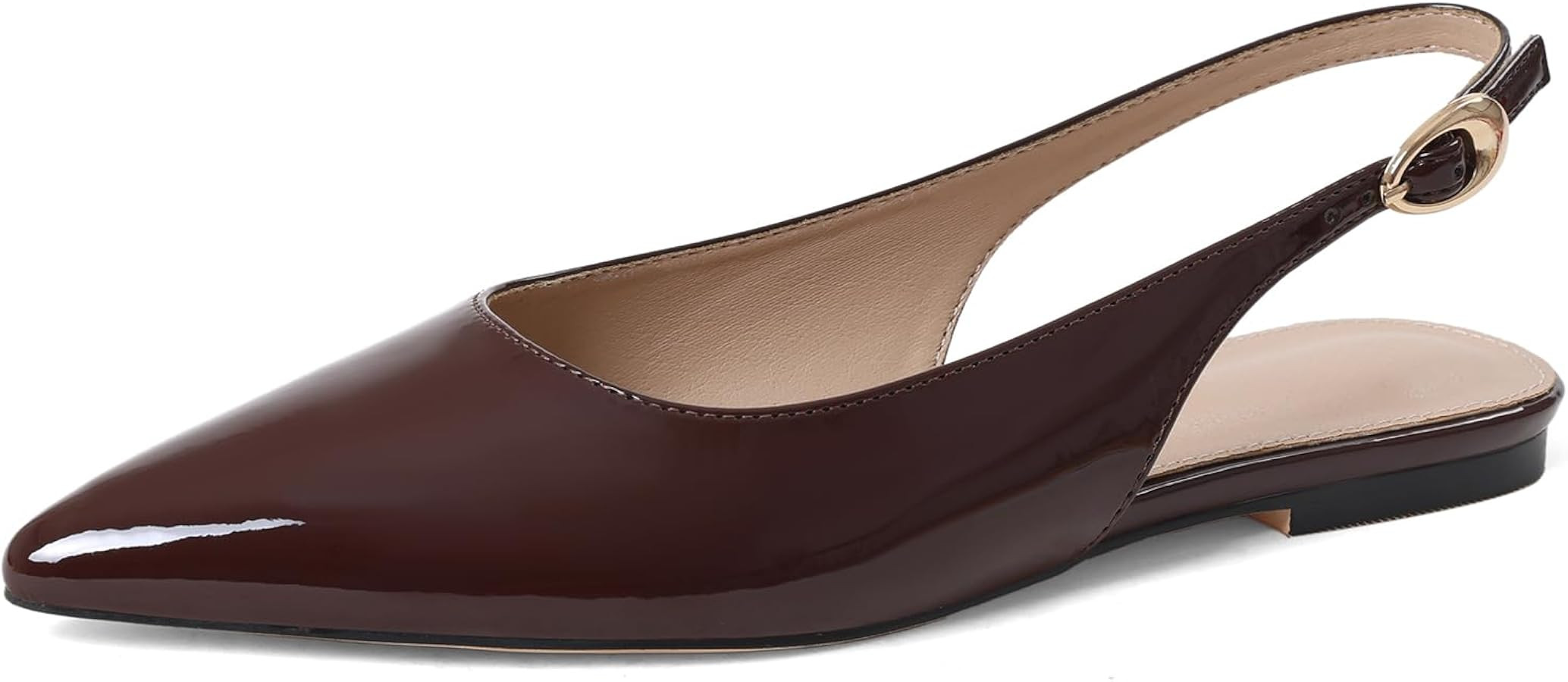 Lyrisiphy Pointed Toe Slingback Flats Women Ballet Flats | Amazon (US)