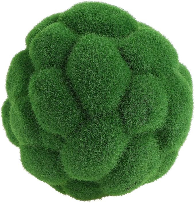 BESPORTBLE Moss Sphere Green Artificial Moss Balls Decorative Faux Stones for Floral Arrangements... | Amazon (US)