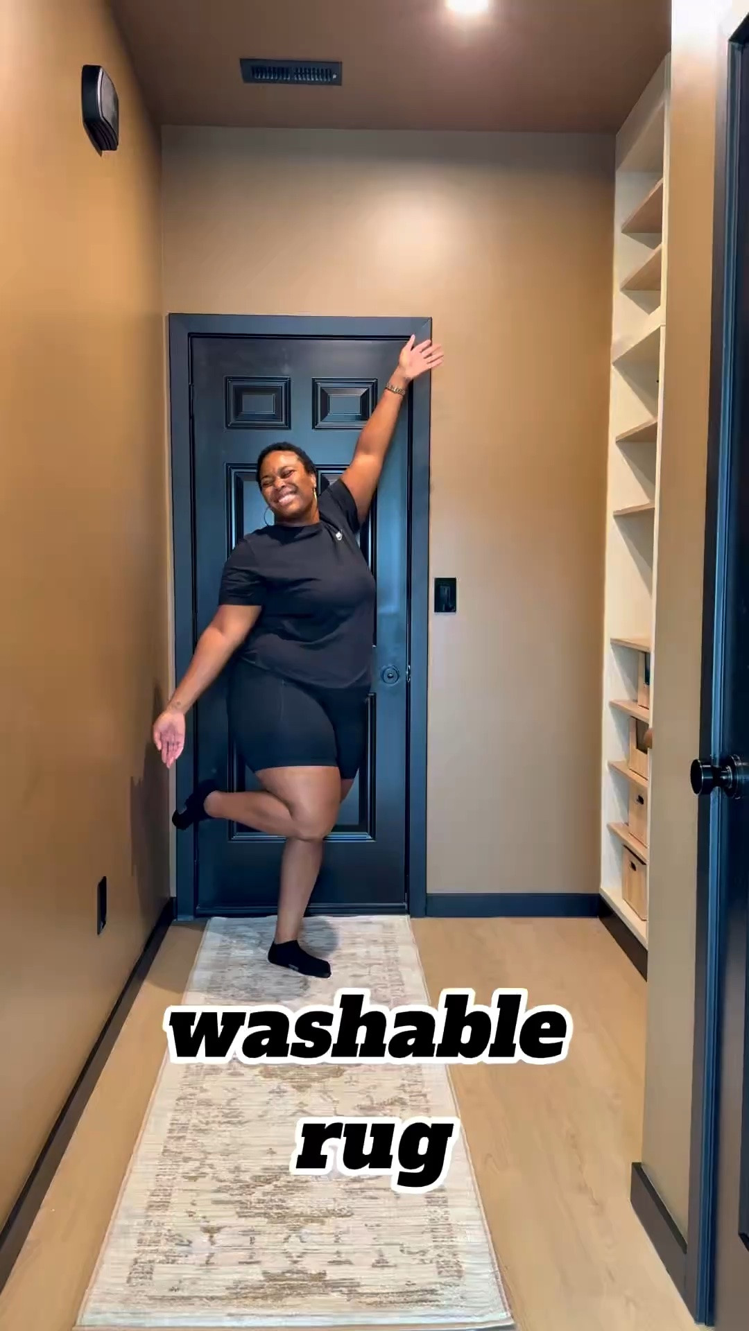 FINALLY found a washable runner rug from @target for our mudroom ☺️

#target #rug #washablerug #diy

#LTKvlog #LTKHome