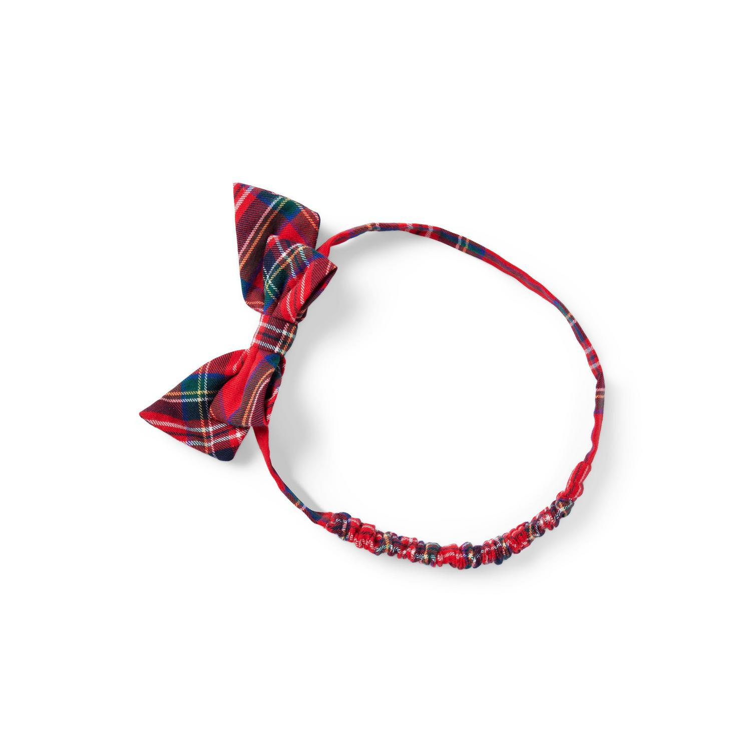 Baby Tartan Bow Soft Headband | Janie and Jack