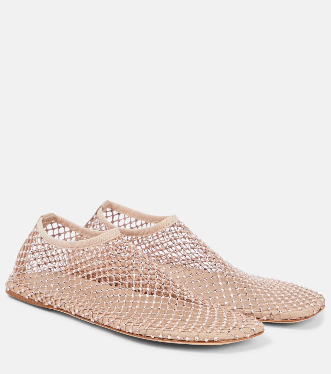 Minette crystal-embellished flats | Mytheresa (US/CA)
