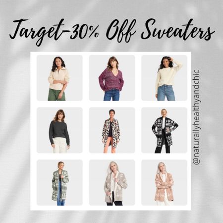 Cutest crewneck pullovers -come in many colors ways. Target top, sweater, cardigan. 30% off apparel, automatically applied at checkout  

#liketkit #LTKunder50 

#LTKSeasonal #LTKsalealert #LTKHoliday