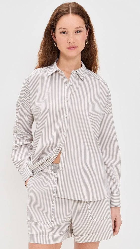 Splendid x Cella Jane Poplin Button Down | Shopbop | Shopbop
